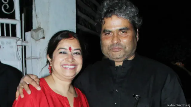 रेखा भारद्वाज और विशाल भारद्वाज 