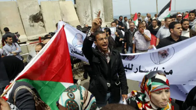 Демонстрация в Секторе Газа