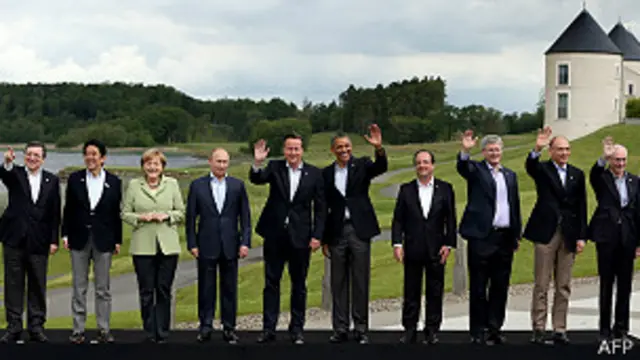 Los líderes del G8 expulsaron a Rusia en marzo.