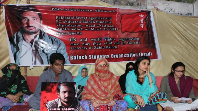 بلوچ کارکنوں کی گمشدگی کے خلاف وائس فار بلوچ مسنگ پرسنز اور دیگر تنظیموں کا احتجاج جاری ہے