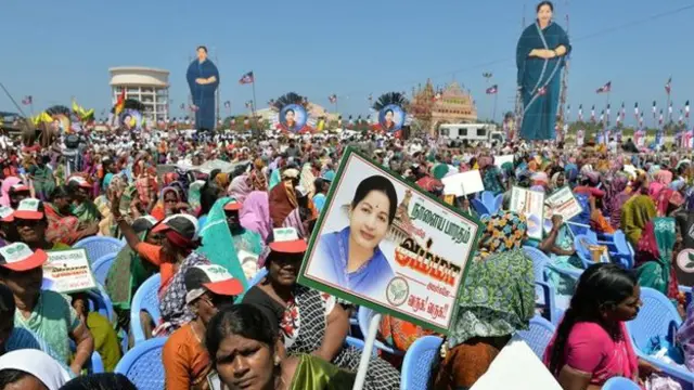 जयललिता के समर्थक