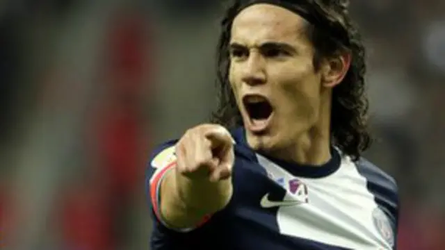 卡瓦尼在2013年从那不勒斯加盟圣日耳曼