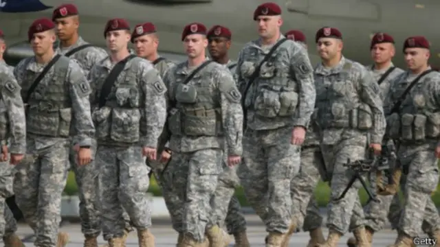 美军伞兵部队已经在波兰展开演习