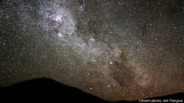 Cielo desde el Observatorio del Pangue