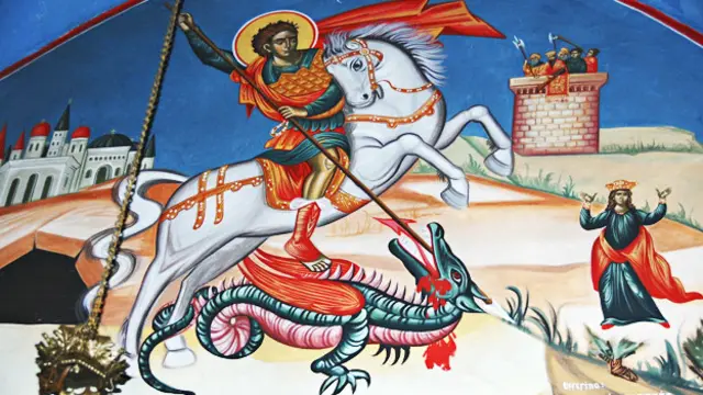 ’سینٹ جارج وہ عظیم شہید تھے جنھوں نے مسیحی مذہب اور اس کی سچی اقدار کا دفاع کیا‘