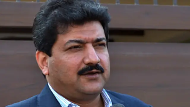 سینیئر صحافی حامد میر انیس اپریل کو کراچی میں ہونے والے ایک قاتلانہ حملے میں زخمی ہوگئے تھے