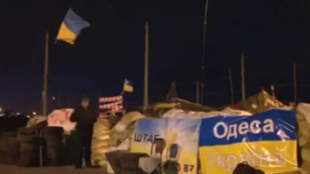 Блокпост біля Одеси