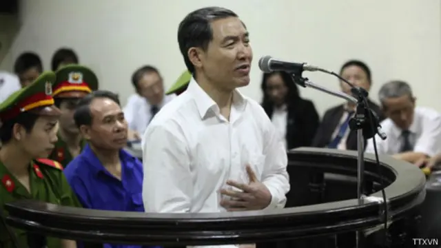 Dương Chí Dũng bình thản tại tòa hôm 24/4
