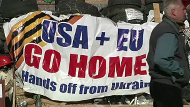 روس کا الزام ہے کہ مغرب پر یوکرین پر ’قبضہ‘ کرنا چاہتا ہے