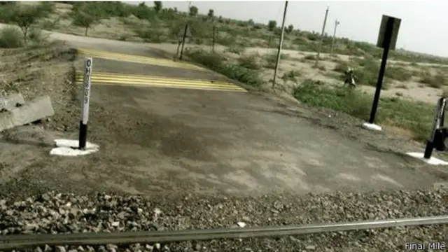 Los reguladores de velocidad diagonales son efectivos, asegura Prasad, de Final<br> Mile. Foto: cortesía Final Mile.