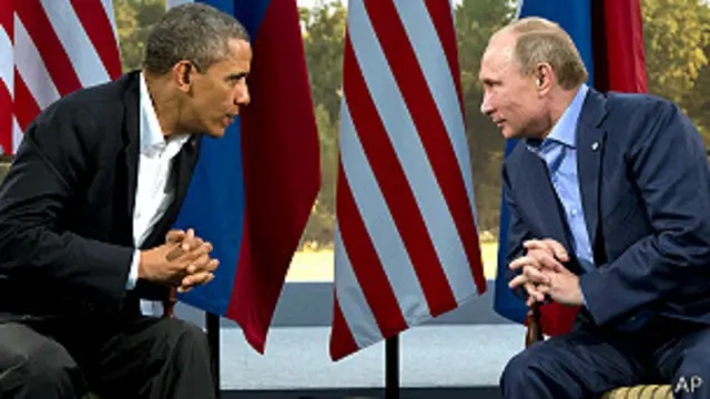 Путин и Обама