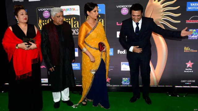  जावेद अख़्तर, शबाना आज़मी और गोविंदा