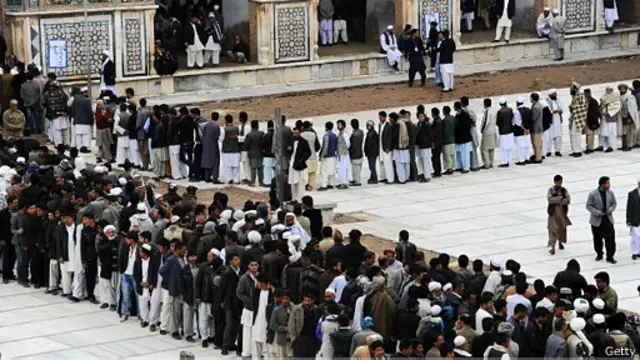 در دور اول انتخابات افغانستان حدود هفت میلیون نفر شرکت کردند