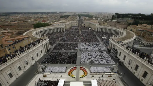 Площадь Св. Петра в Риме