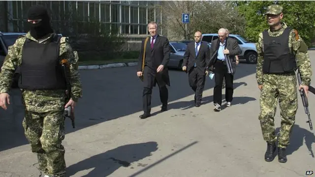 Освобожденный сотрудник миссии ОБСЕ