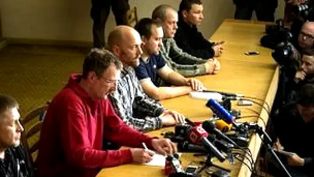 مبصرین کا تعلق جرمنی، پولینڈ، سویڈن، ڈنمارک اور چیک جمہوریہ سے ہے اور ان کی رہائی کے لیے سفارتی کوششیں جاری ہیں