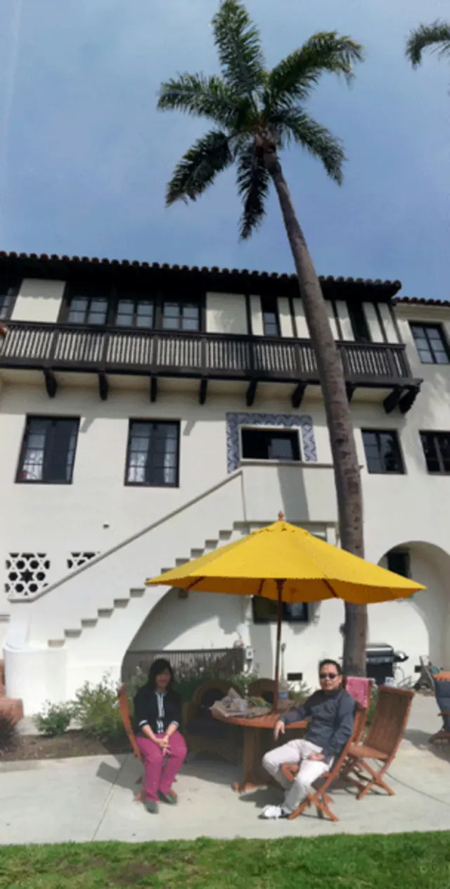Biệt thự Villa Aurora, nơi Đoan Trang đang sống, là nơi ở cũ của nhà văn Fechtwanger