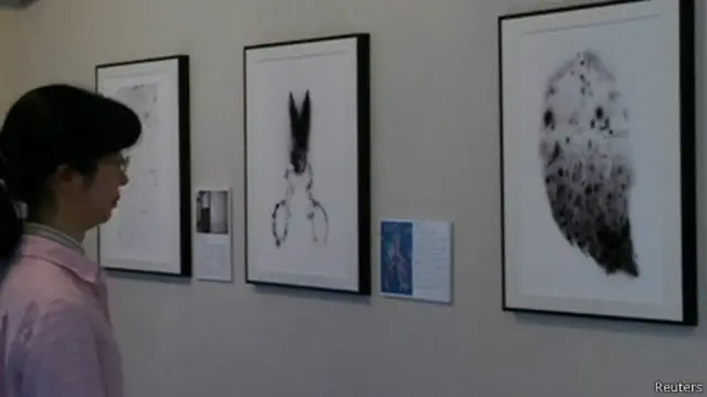 Karya Masamichi Kagaya menggambarkan dampak dari radiasi Fukushima.