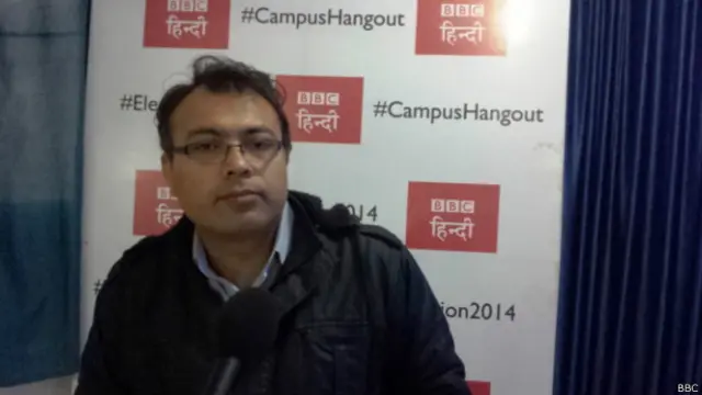 कश्मीर हैंगआउट में बीबीसी संवाददाता विनीत खरे