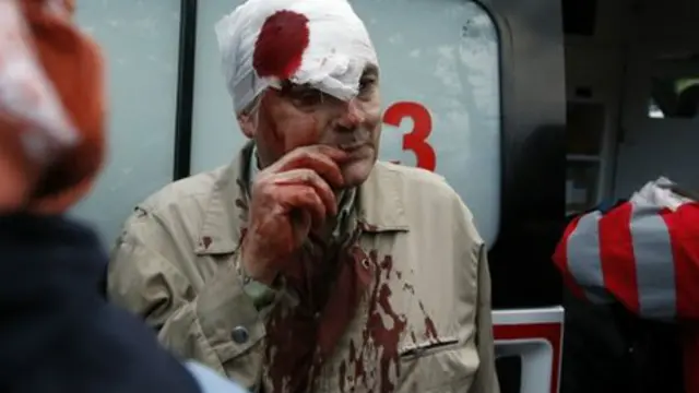 Đã có xung đột đổ máu giữa hai phe ly khai và ủng hộ thống nhất Ukraine