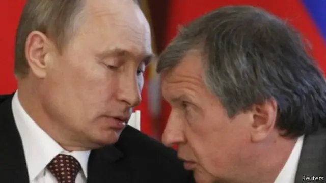 Сечин и Путин