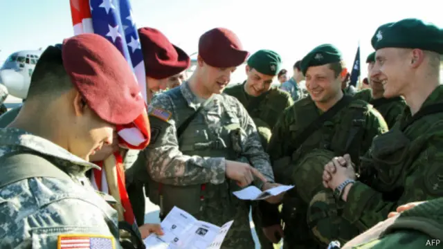 Сўнгги пайтларда шарқий Оврўпода АҚШ ва НАТО қўшинлари фаоллиги кучайди. 