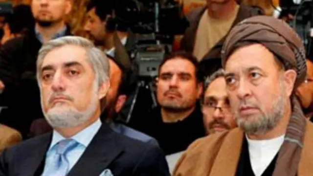 آقای عبدالله و معاون دومش سخنان هشدارآمیزی به زبان آوردند