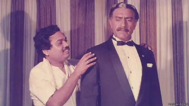 अमरीश पुरी, माधव अगस्ती