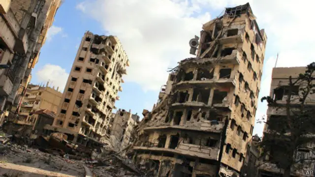 Развалины Хомса