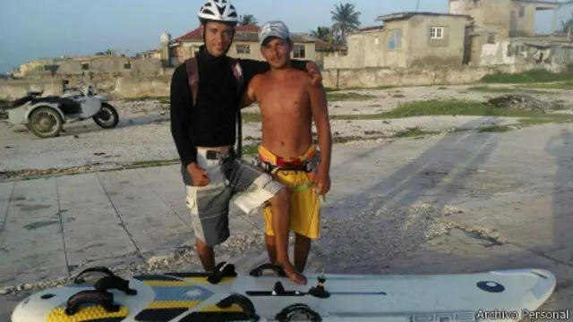 Jorge Armando y su primo Humberto