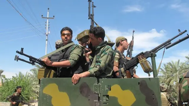 بخشی از سنی های کشور به نیروهای امنیتی عراق که با گروههای شورشی وابسته به القاعده می‌جنگند، اعتماد ندارند