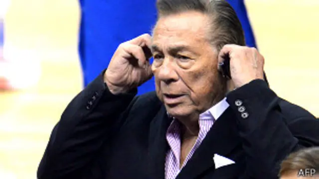 NBA洛杉矶快船队老板唐纳德·斯特林