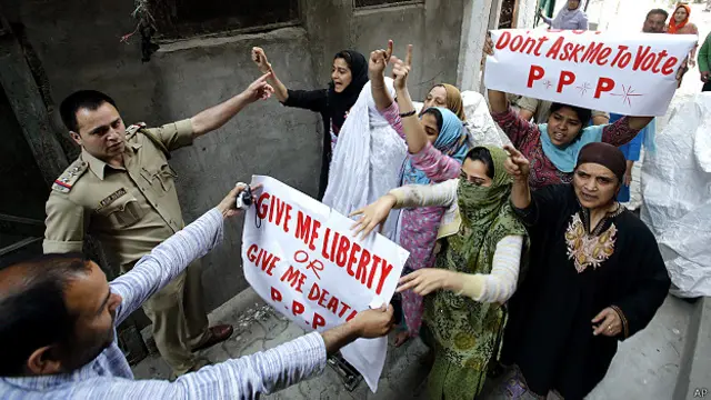 कश्मीर प्रदर्शन