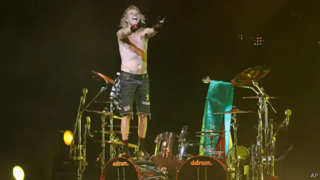 Ударник немецкой рок-группы Scorpions Джеймс Коттак