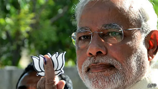 نریندر مودی گجرات میں فسادات کے وقت گجرات کے وزیر اعلیٰ تھے