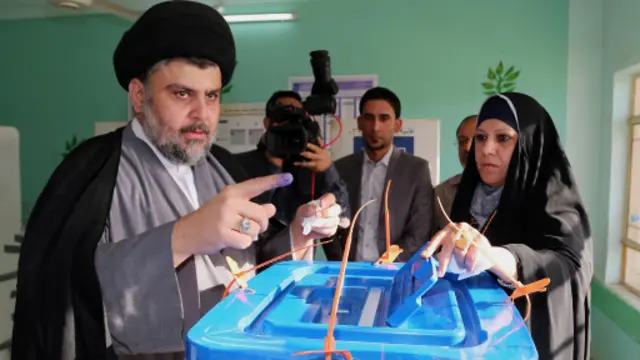 ثلاث كتل شيعية تخوض الانتخابات من بينها كتلة الأحرار التي تمثل التيار الصدري.