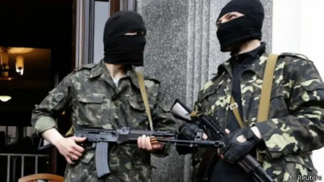 Separatistas en Luhansk