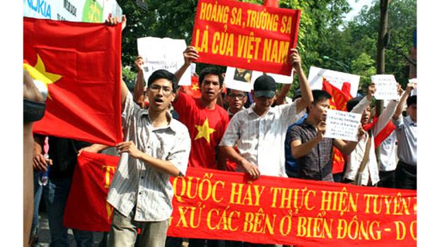 Biểu tình về Biển đảo ở Việt Nam