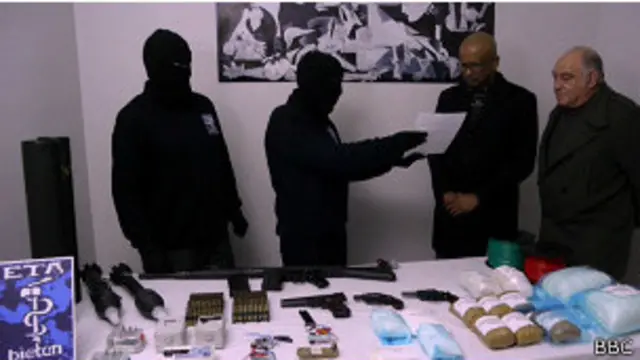 miembros de la banda terrorista ETA