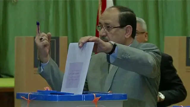 نوري المالکي باوري دی، چې په دې ټاکنو کې به دی "ارومرو" بریالی کېږي.