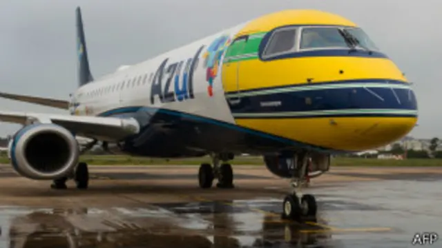 Avião da Azul (Foto AFP)