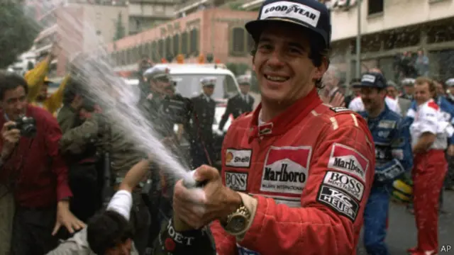 Ayrton Senna (Foto AP)