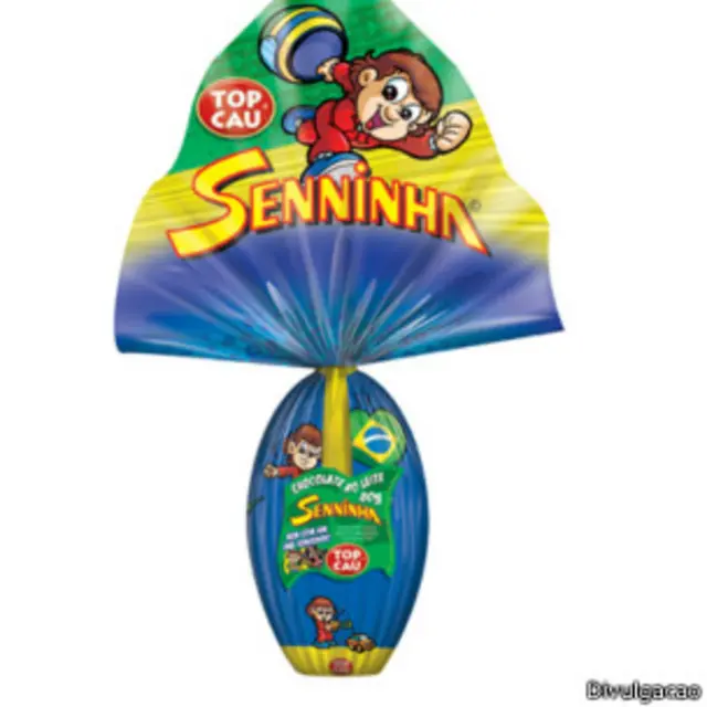 Ovo de páscoa do Senninha (Divulgacao)