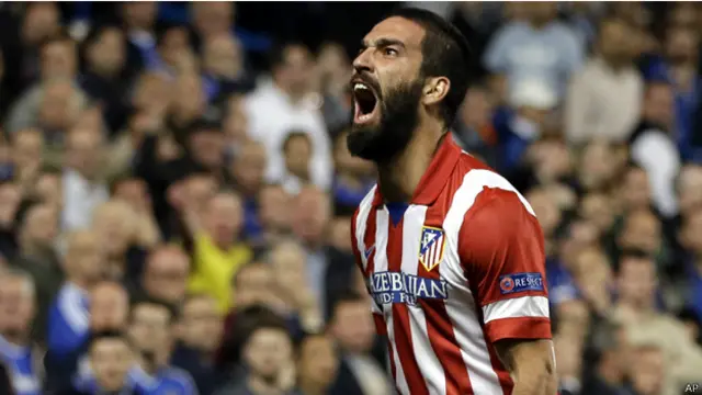 سجل اردا طوران هدف اتليتيكو الثالث