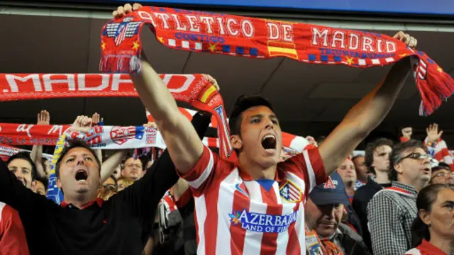 Atletico Madrid futbloçularının köynəklərində Azerbaijan Land of Fire (Azərbaycan - Odlar Yurdu) şüarı əks olunub.