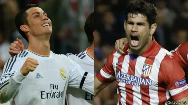 Cristiano Ronaldo y Diego Costa