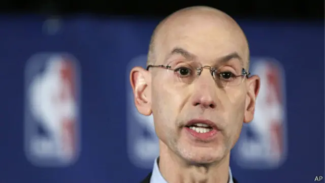 Adam Silver, comisionado de la NBA
