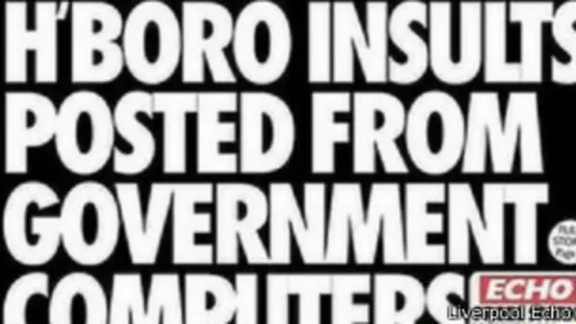 كثفت الحكومة مراقبتها للتعديلات على ويكيبيديا بعد تقرير لصحيفة "ليفربول ايكو" يتحدث عن تعليقات مسيئة لمشجعي فريق ليفربول بشأن كارثة هيلزبره.