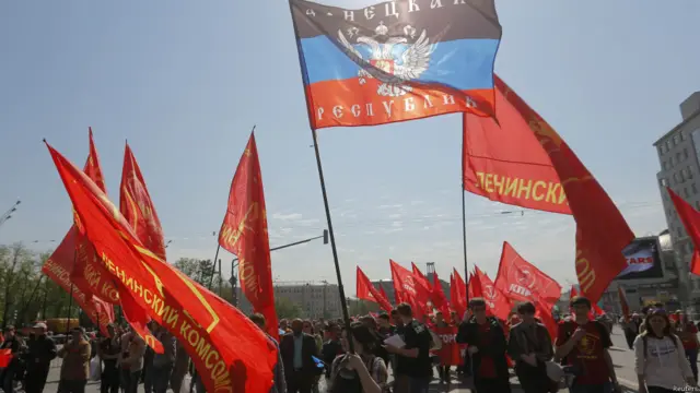 东乌克兰独立旗帜