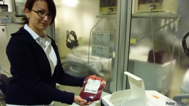 Bolsa de células madre